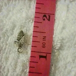 NWOT - Tibetan Silver Pendant Charms for Jewelry - Corn